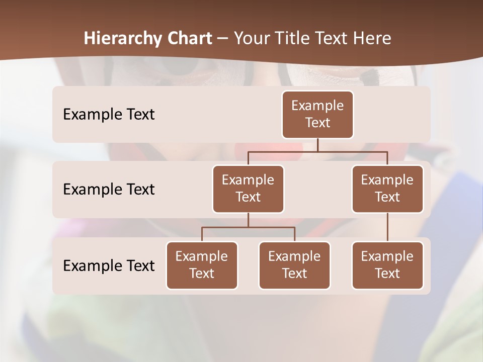Human Face Entertainment Preschool PowerPoint Template