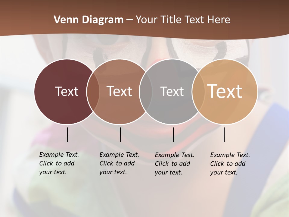 Human Face Entertainment Preschool PowerPoint Template