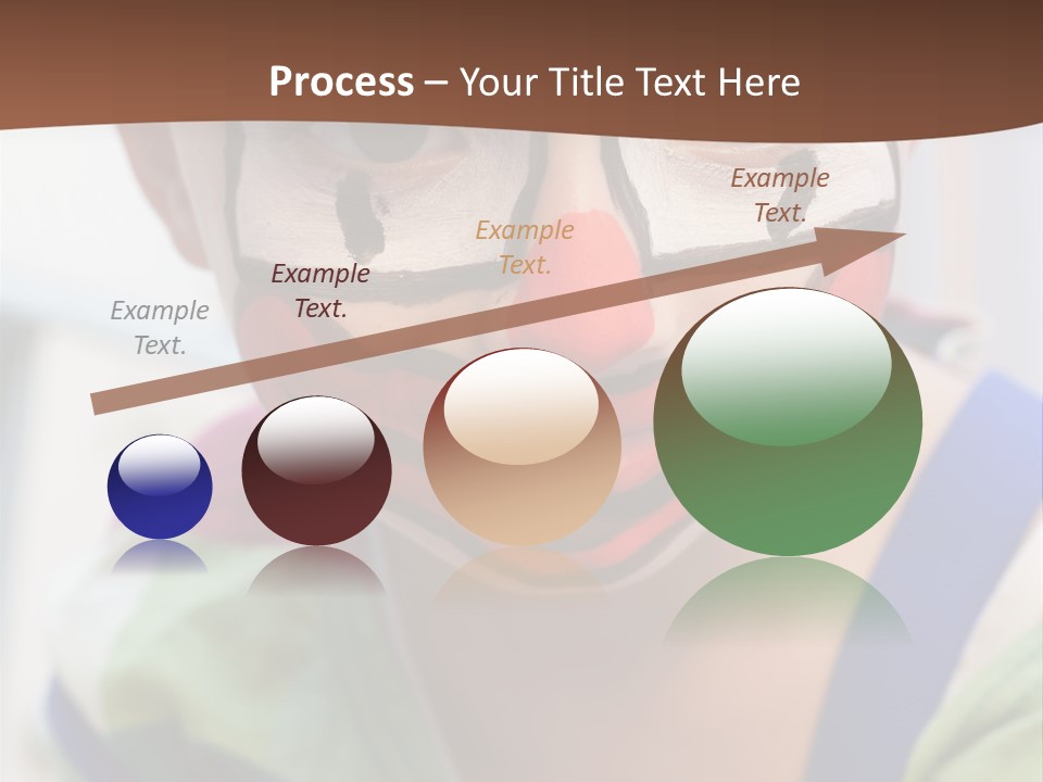 Human Face Entertainment Preschool PowerPoint Template