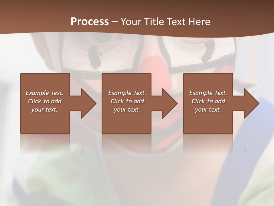 Human Face Entertainment Preschool PowerPoint Template