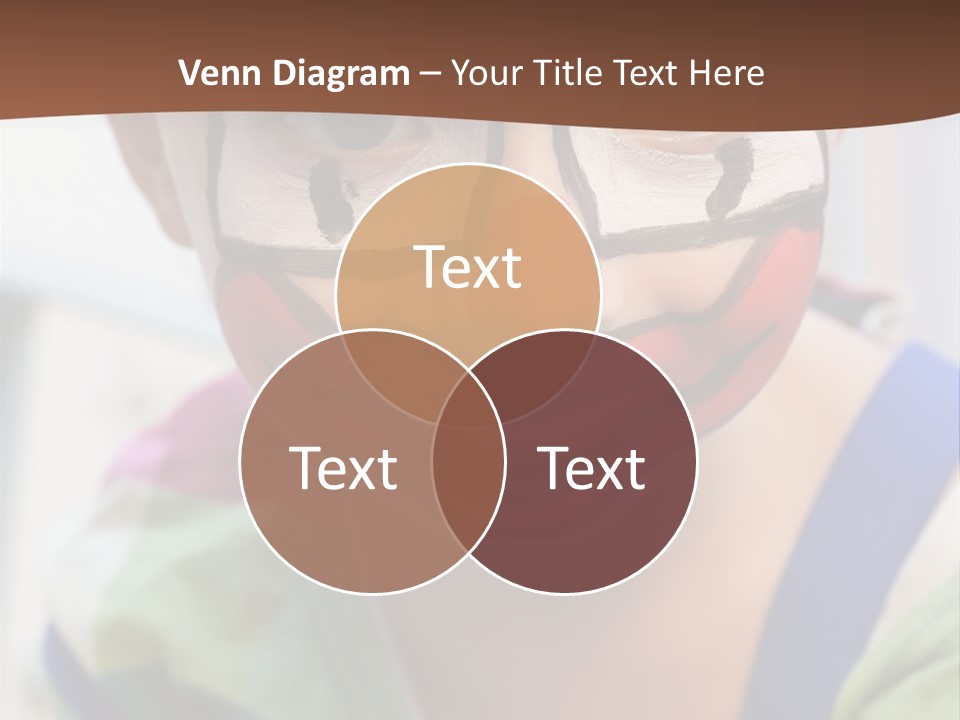 Human Face Entertainment Preschool PowerPoint Template