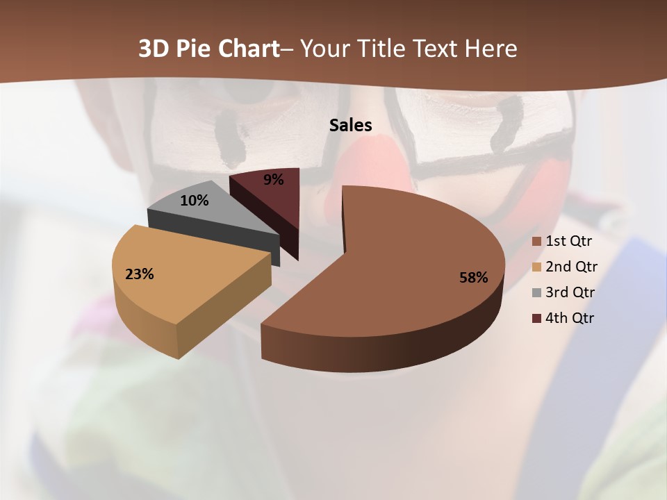 Human Face Entertainment Preschool PowerPoint Template