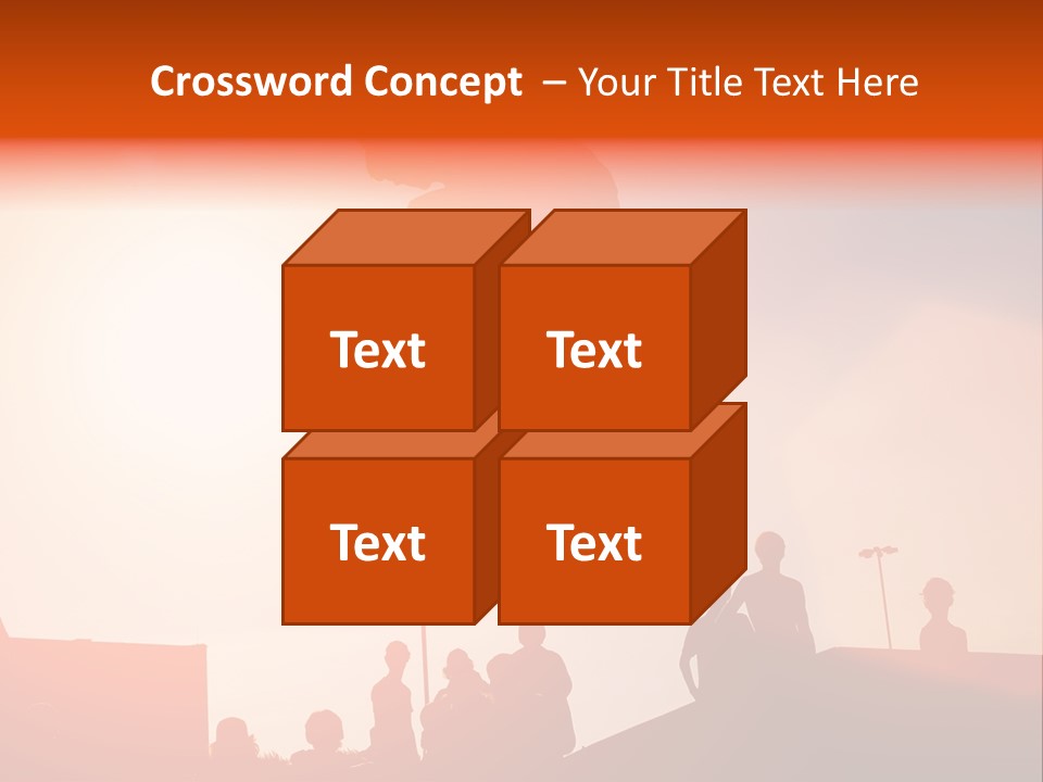 A Person Jumping A Skate Board In The Air PowerPoint Template
