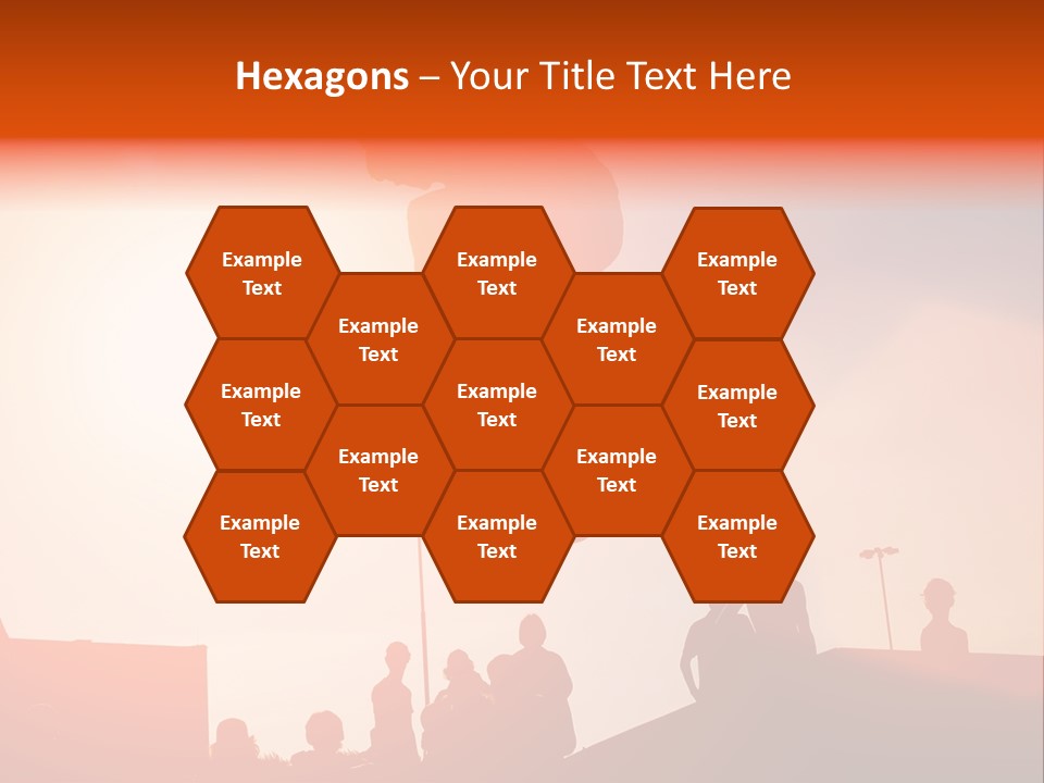 A Person Jumping A Skate Board In The Air PowerPoint Template