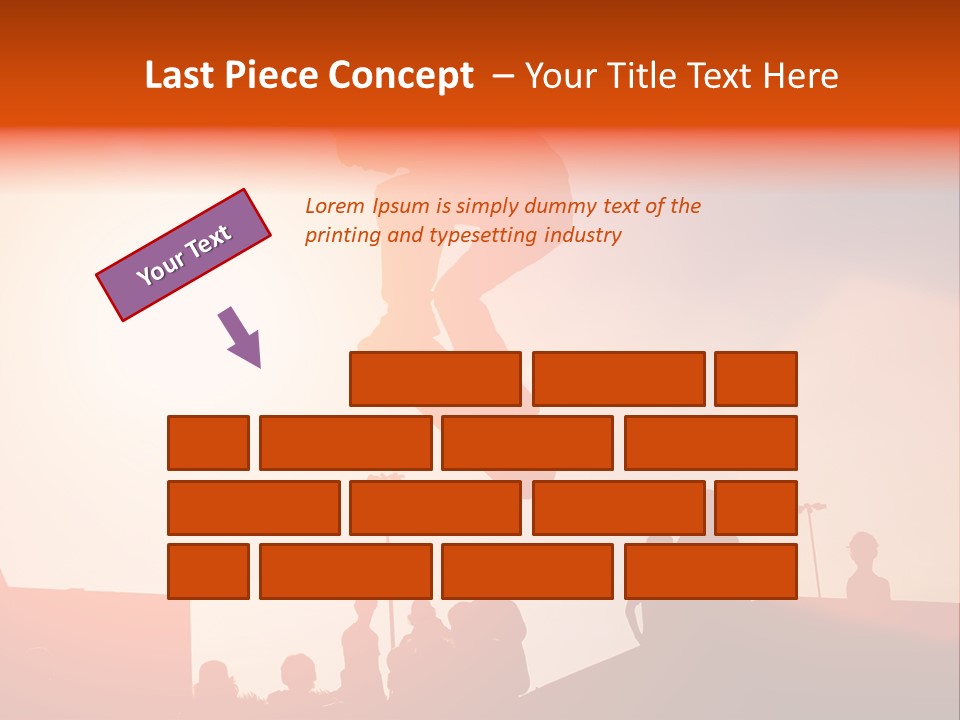 A Person Jumping A Skate Board In The Air PowerPoint Template