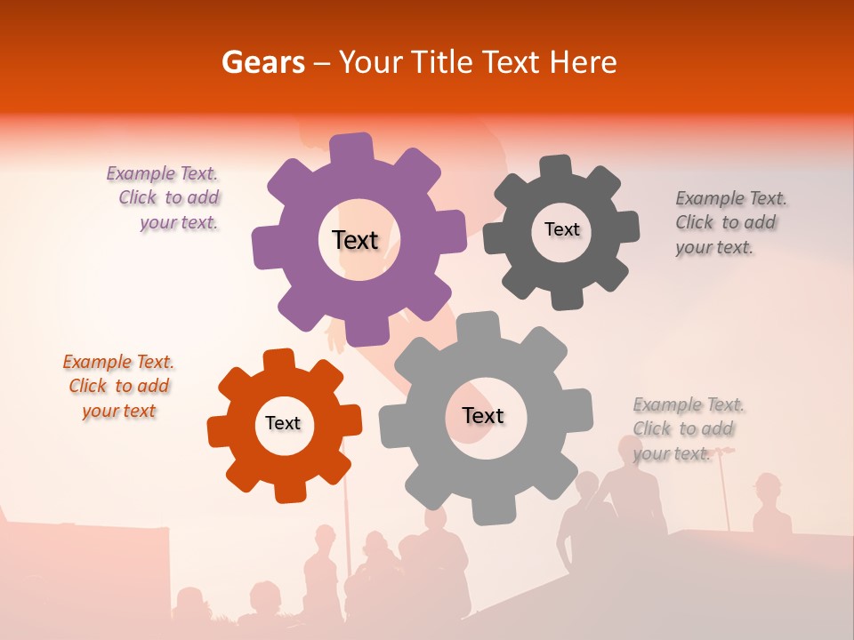 A Person Jumping A Skate Board In The Air PowerPoint Template