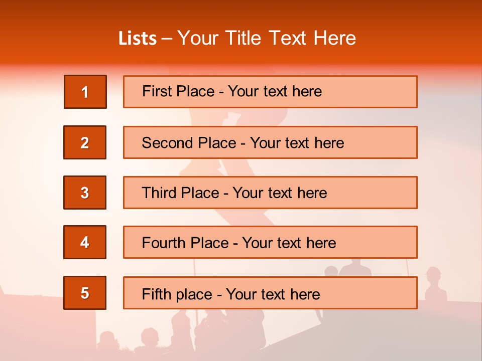 A Person Jumping A Skate Board In The Air PowerPoint Template