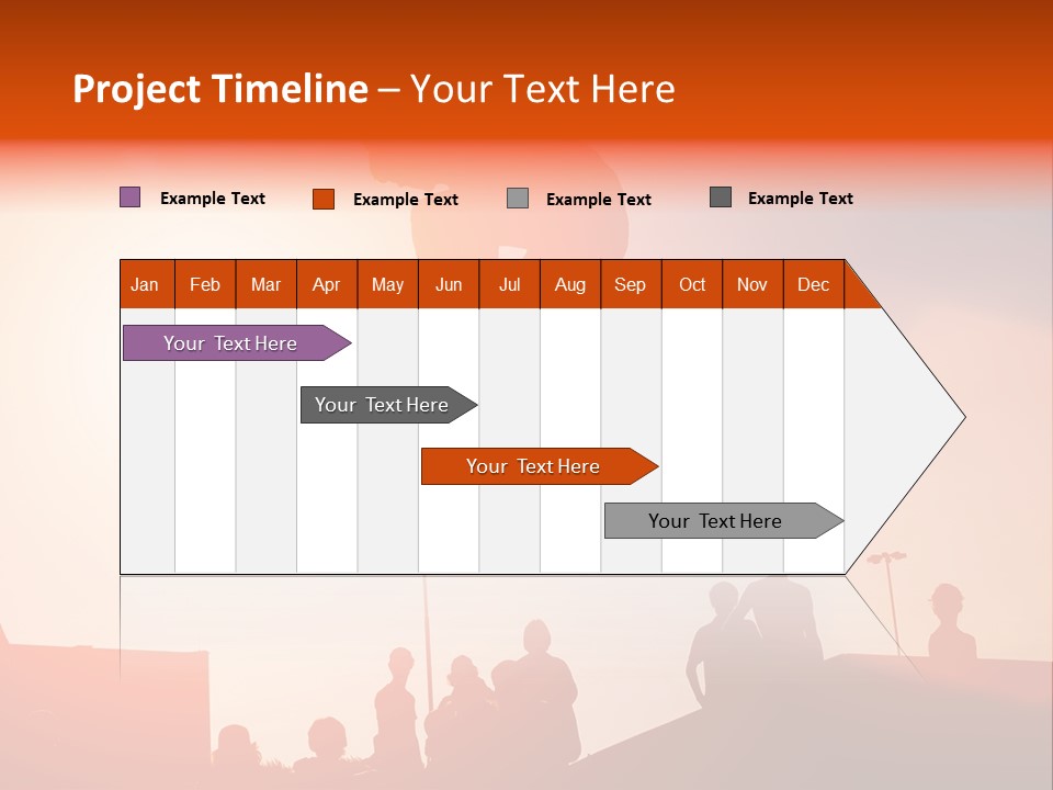 A Person Jumping A Skate Board In The Air PowerPoint Template