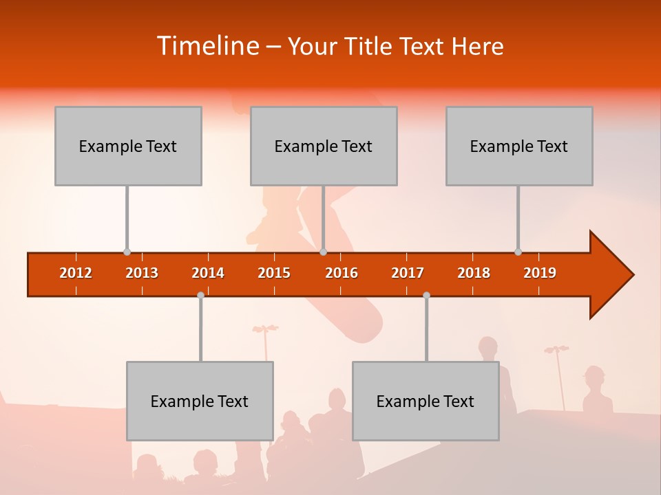 A Person Jumping A Skate Board In The Air PowerPoint Template