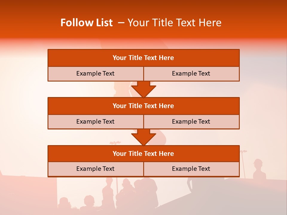 A Person Jumping A Skate Board In The Air PowerPoint Template