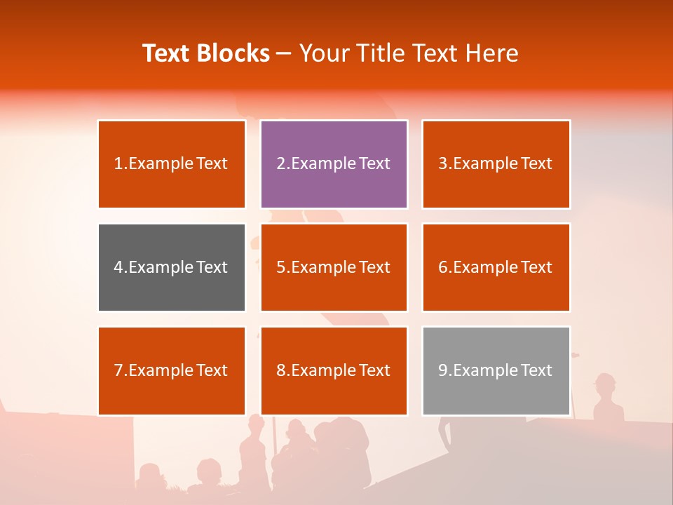 A Person Jumping A Skate Board In The Air PowerPoint Template