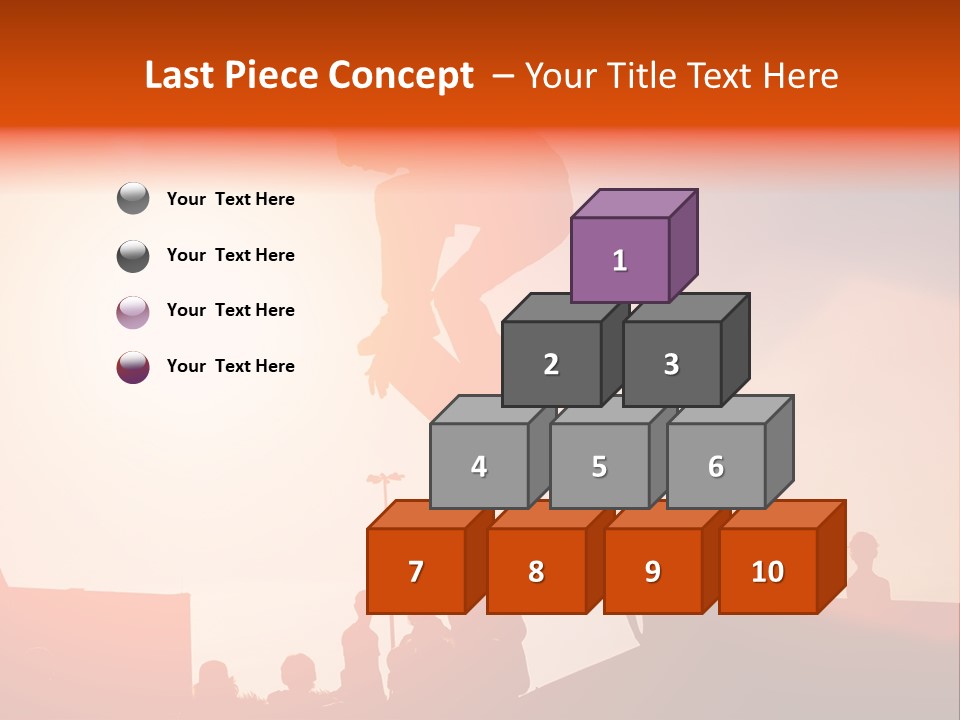 A Person Jumping A Skate Board In The Air PowerPoint Template