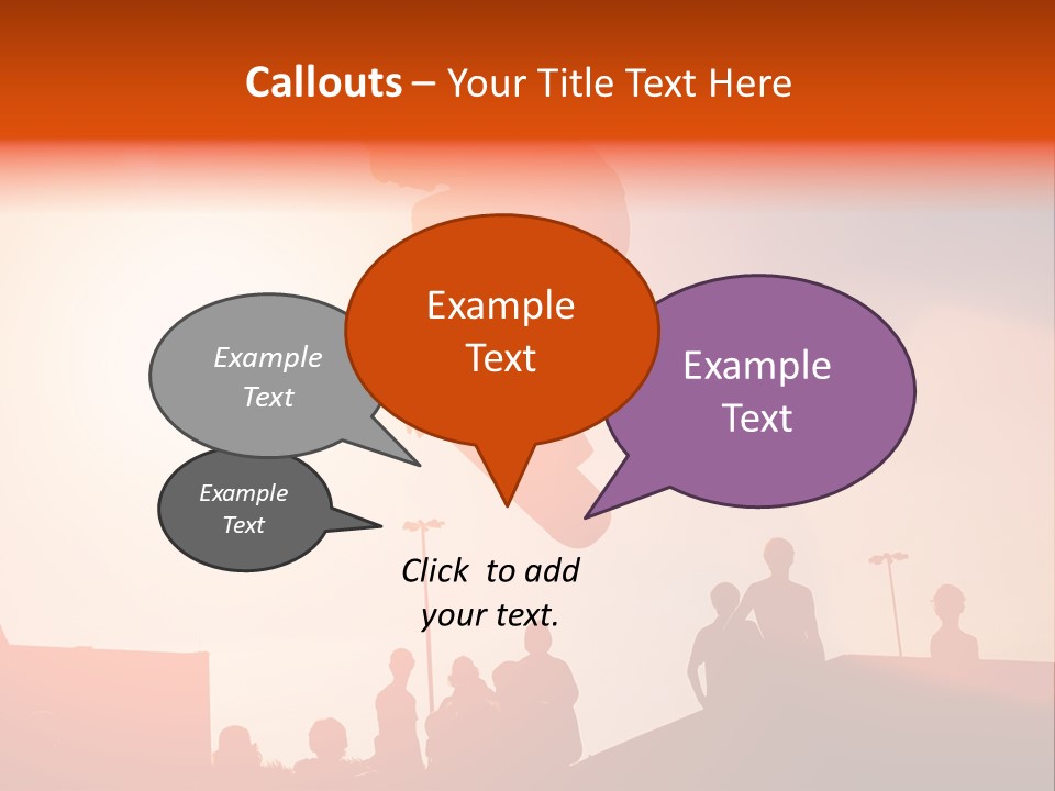 A Person Jumping A Skate Board In The Air PowerPoint Template