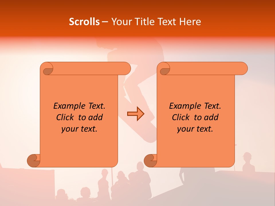 A Person Jumping A Skate Board In The Air PowerPoint Template