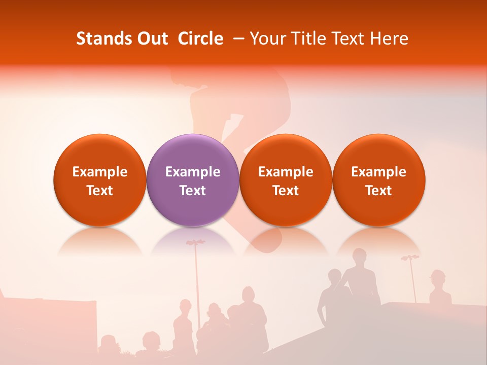 A Person Jumping A Skate Board In The Air PowerPoint Template