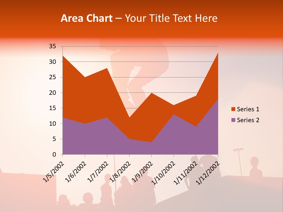 A Person Jumping A Skate Board In The Air PowerPoint Template