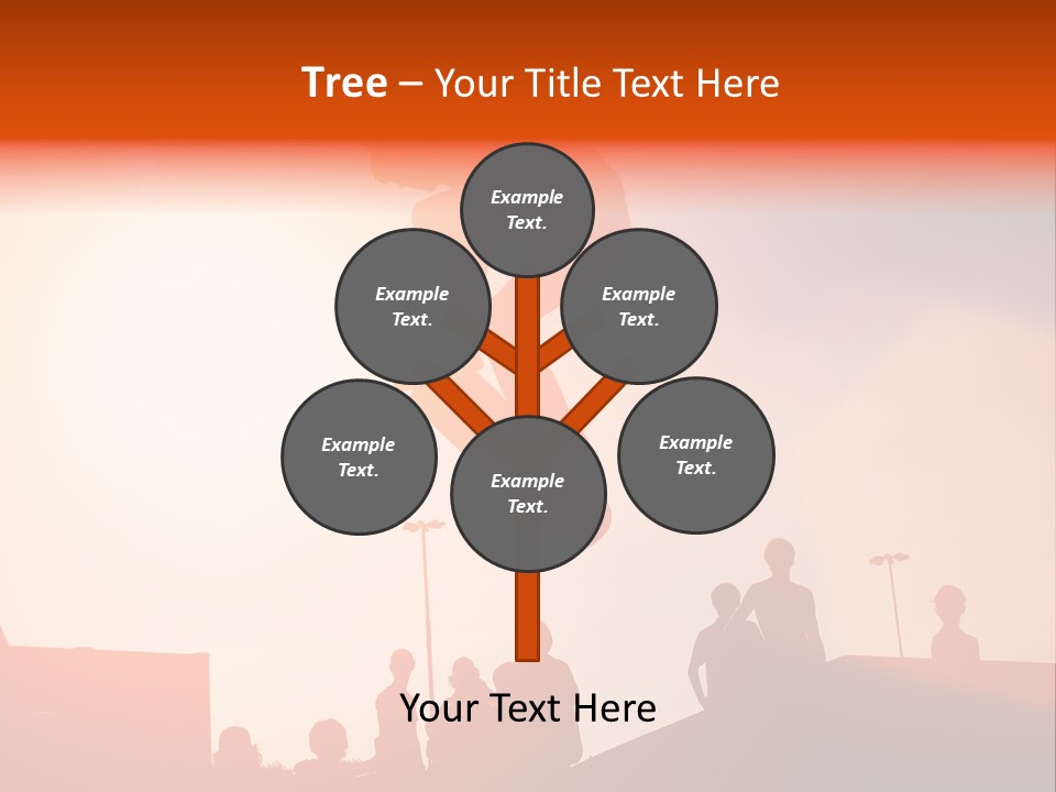 A Person Jumping A Skate Board In The Air PowerPoint Template