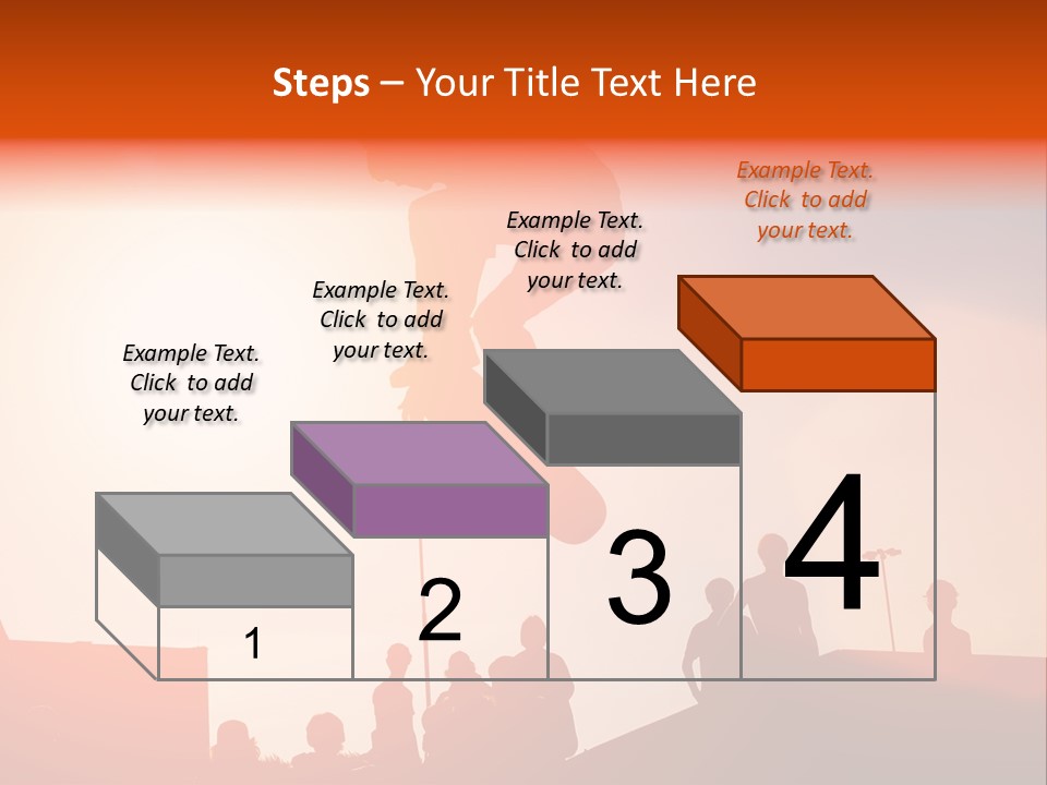 A Person Jumping A Skate Board In The Air PowerPoint Template