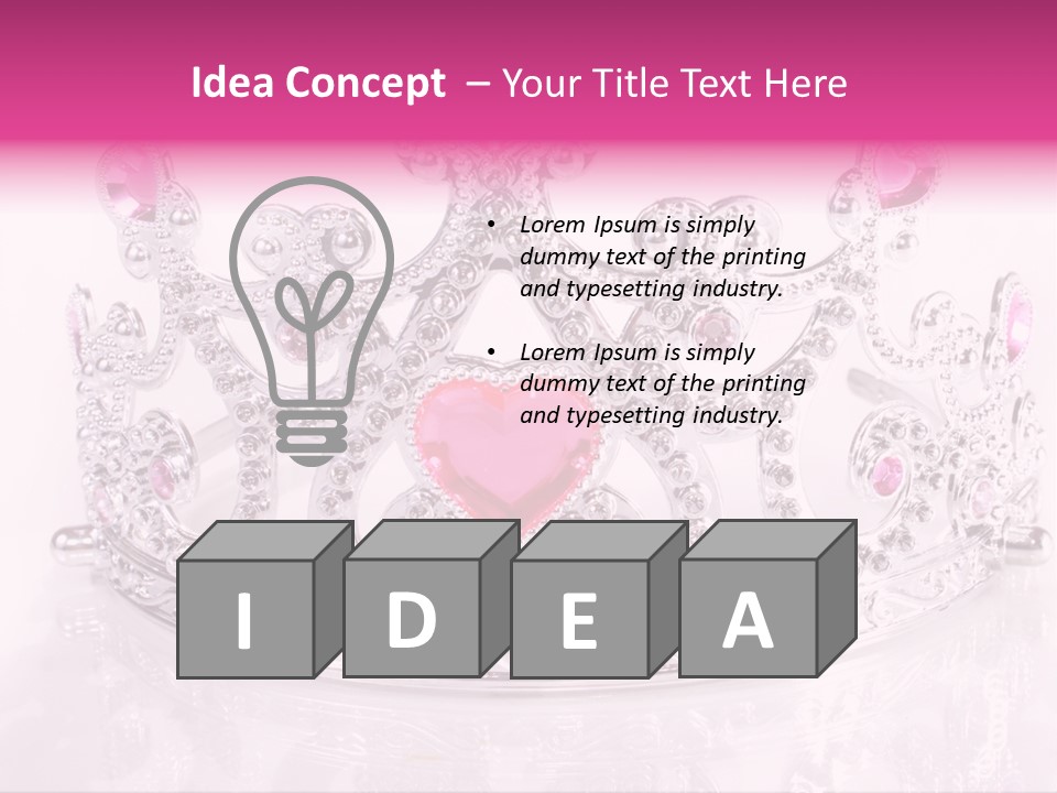 Fake Costume Pretend PowerPoint Template