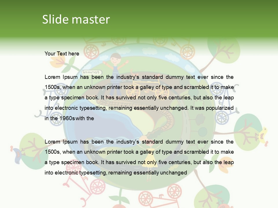 Smile Tour Trip PowerPoint Template