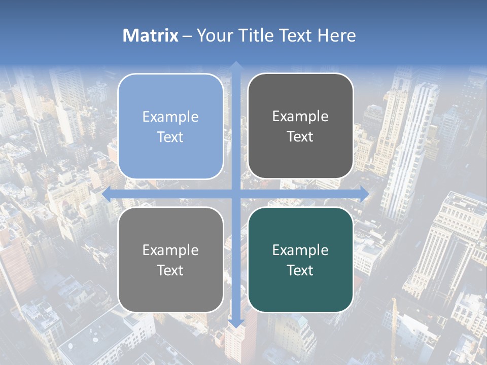 World City Outside PowerPoint Template