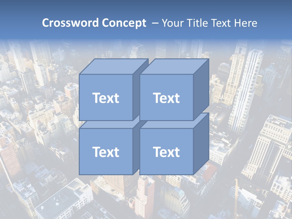World City Outside PowerPoint Template