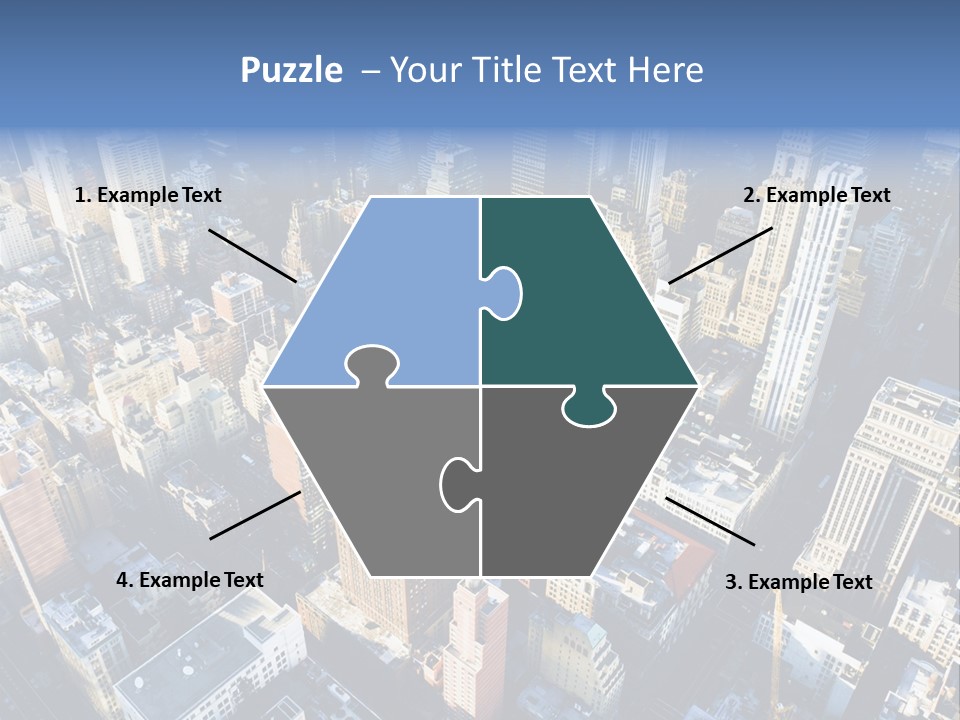 World City Outside PowerPoint Template