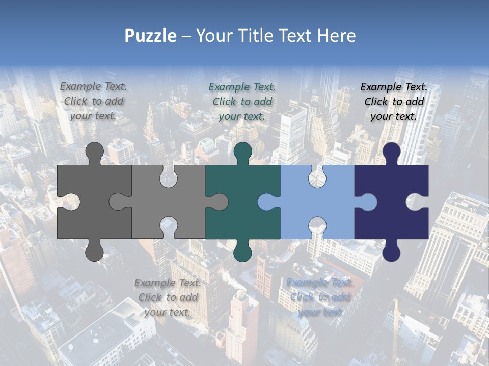 World City Outside PowerPoint Template