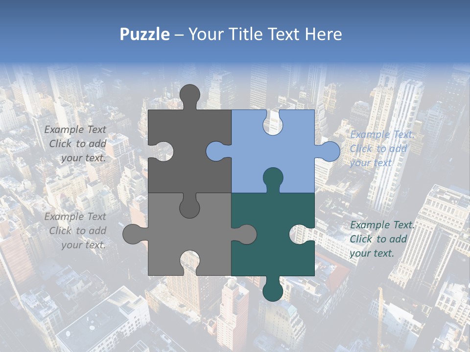 World City Outside PowerPoint Template