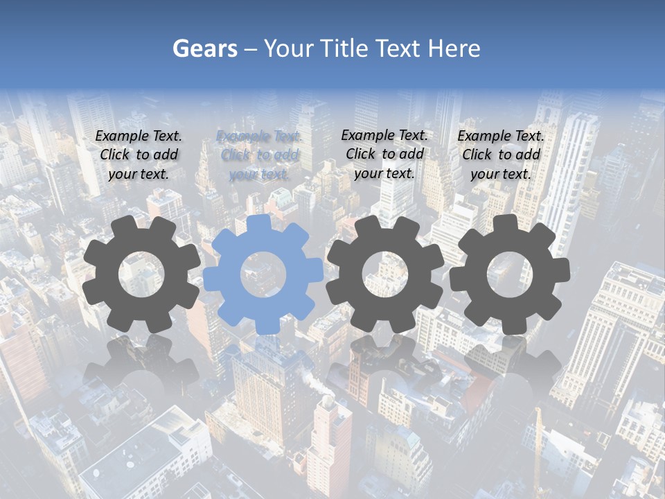 World City Outside PowerPoint Template