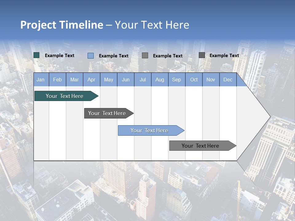 World City Outside PowerPoint Template