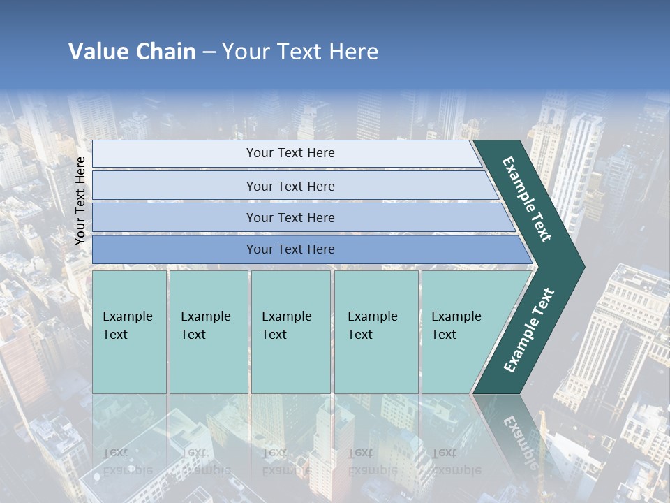 World City Outside PowerPoint Template