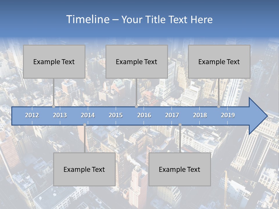 World City Outside PowerPoint Template