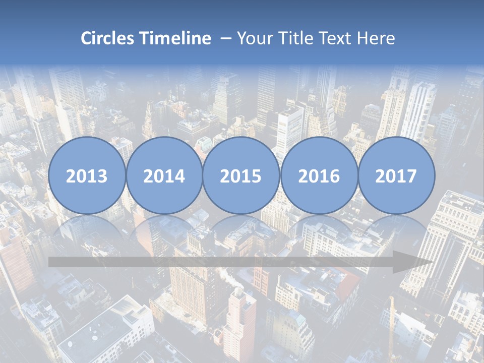 World City Outside PowerPoint Template