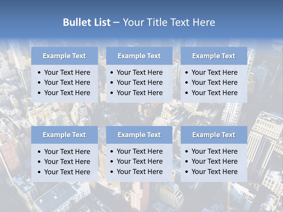 World City Outside PowerPoint Template