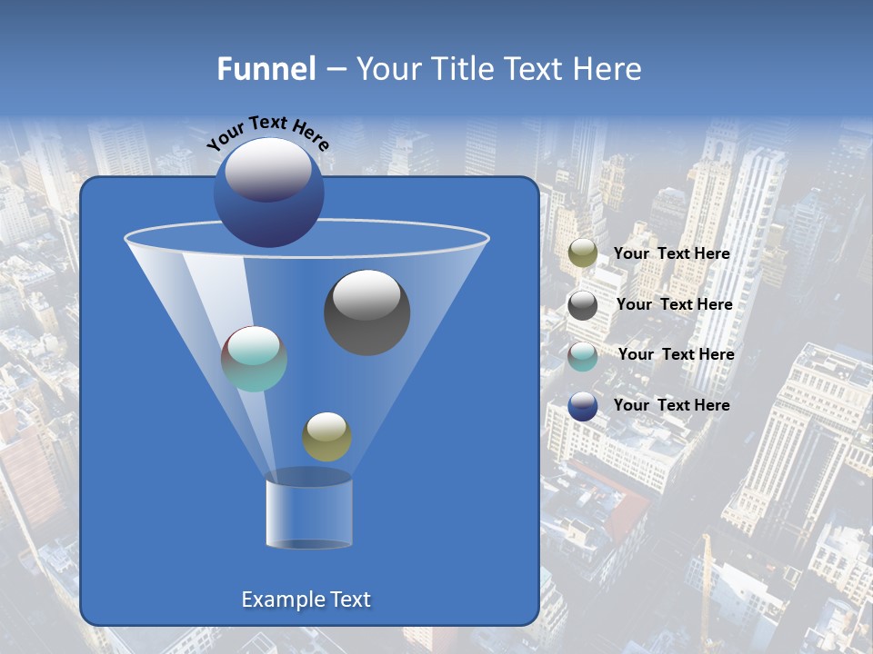 World City Outside PowerPoint Template