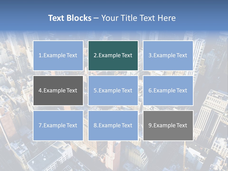 World City Outside PowerPoint Template
