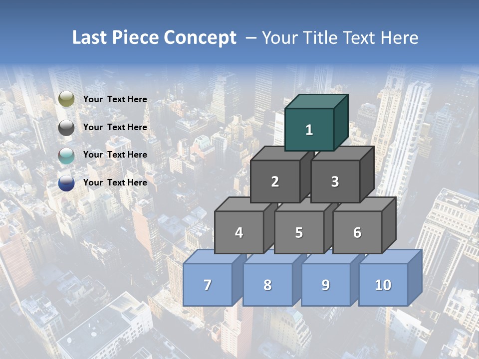 World City Outside PowerPoint Template