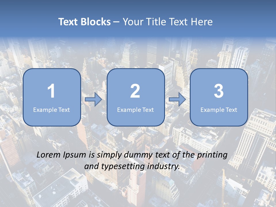 World City Outside PowerPoint Template