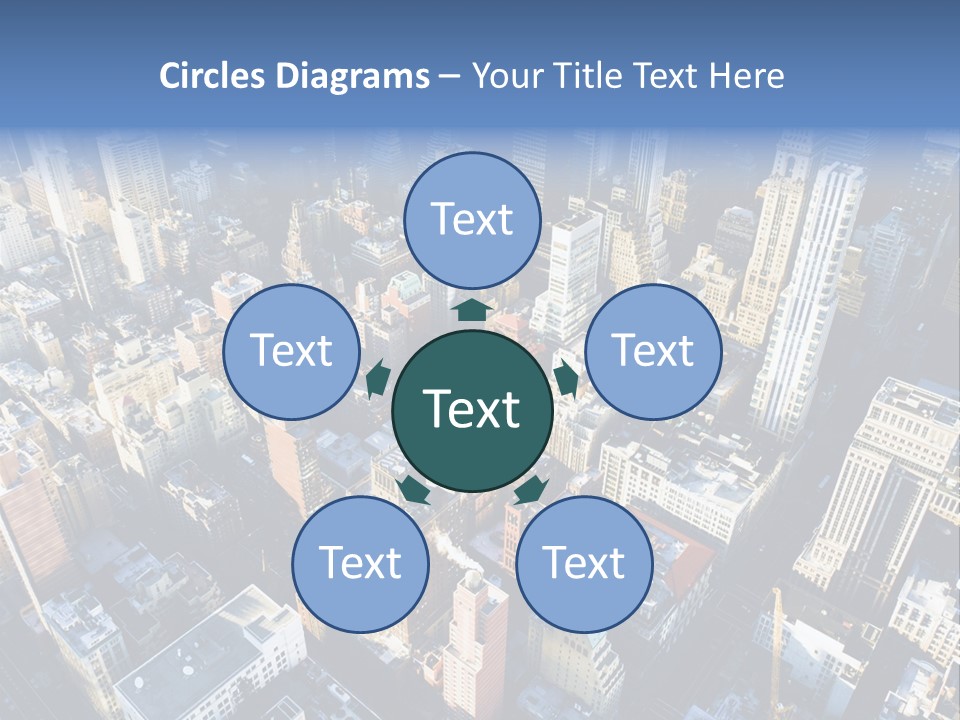 World City Outside PowerPoint Template