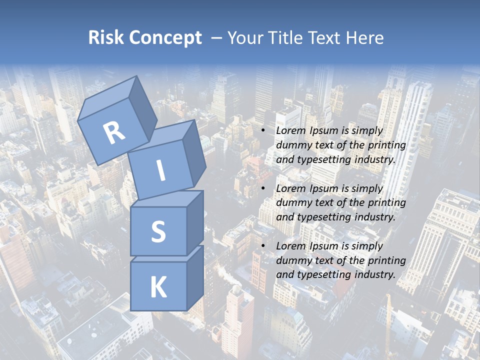 World City Outside PowerPoint Template