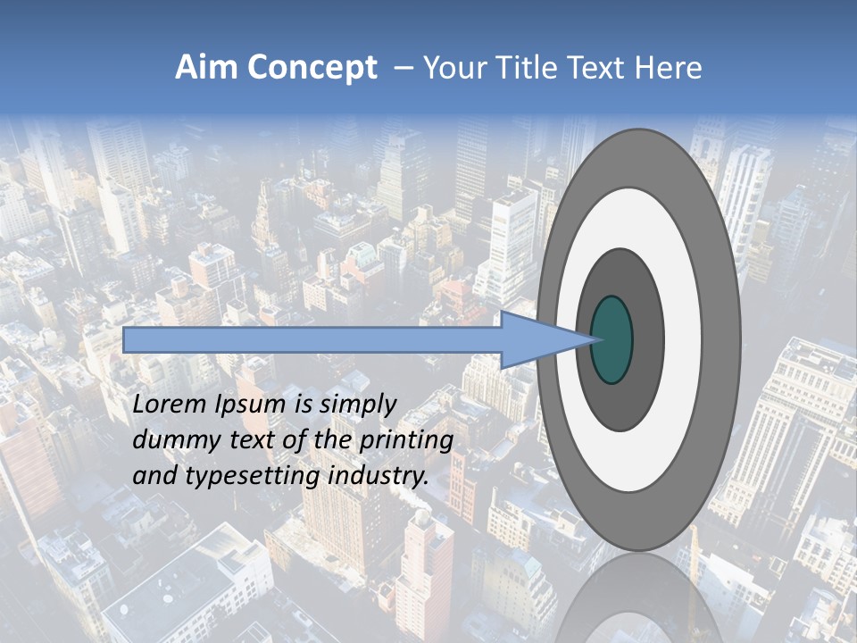 World City Outside PowerPoint Template