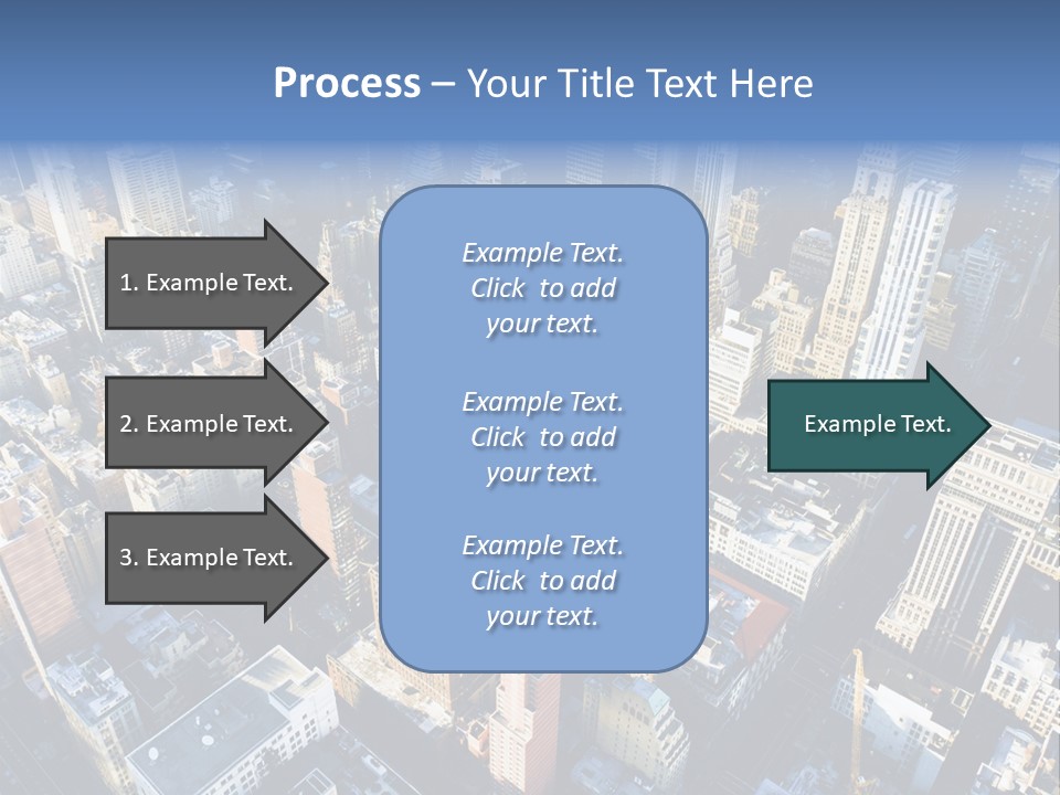 World City Outside PowerPoint Template