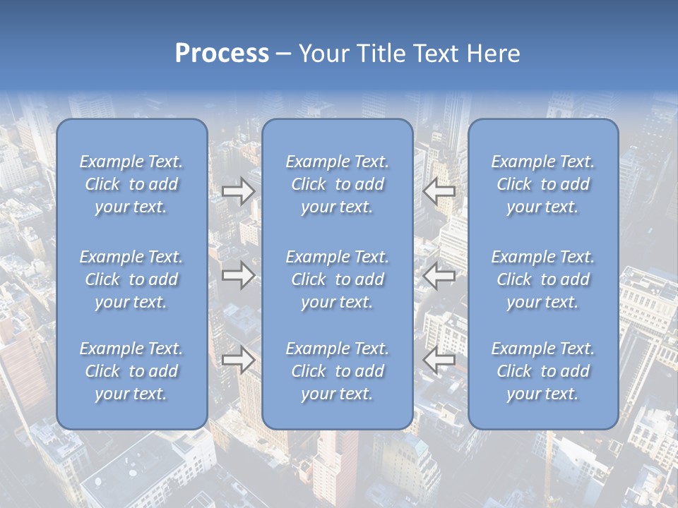 World City Outside PowerPoint Template