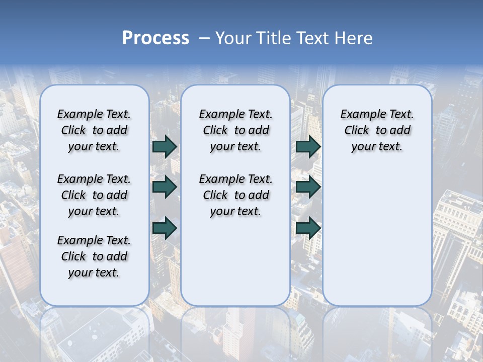 World City Outside PowerPoint Template