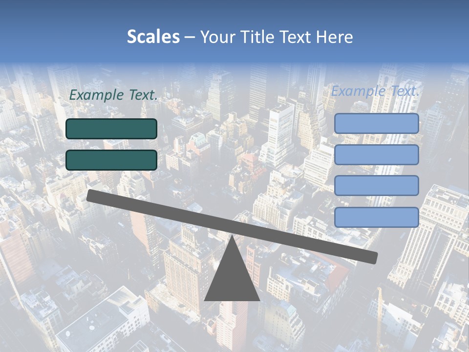 World City Outside PowerPoint Template