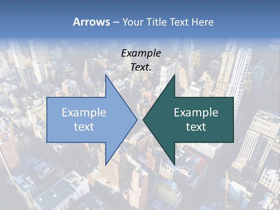 World City Outside PowerPoint Template