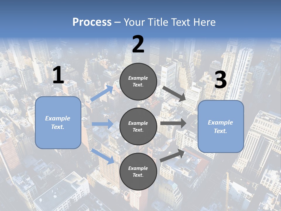 World City Outside PowerPoint Template