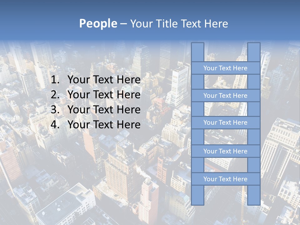 World City Outside PowerPoint Template