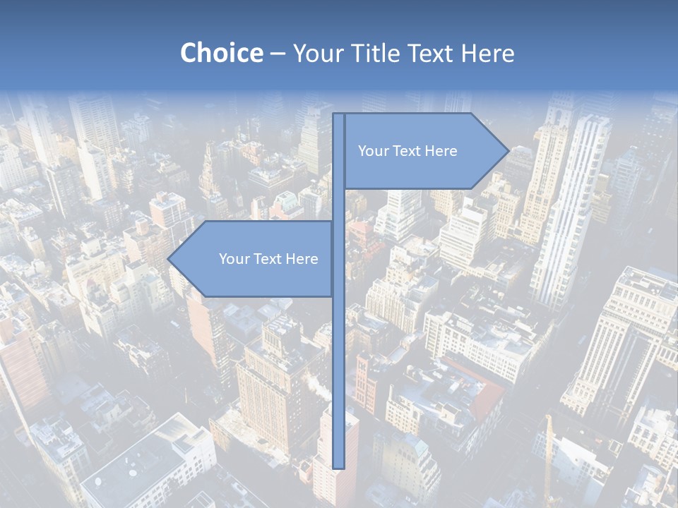 World City Outside PowerPoint Template